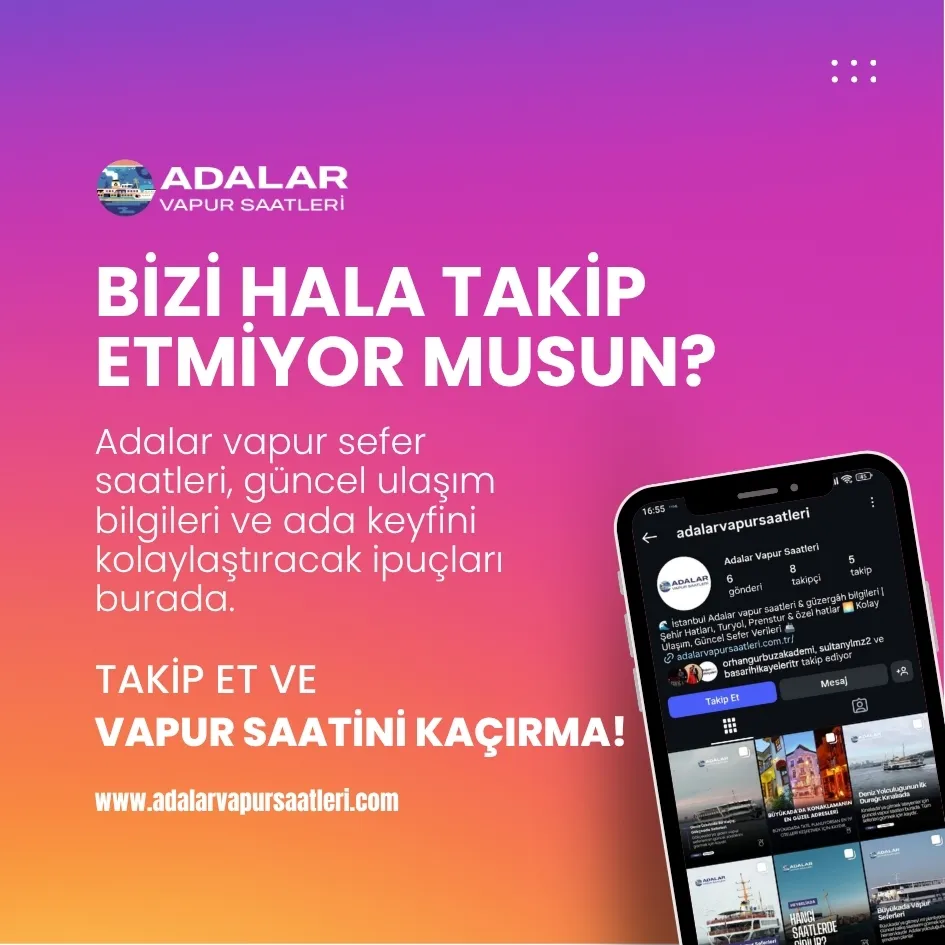 Adalar Vapur Saatleri